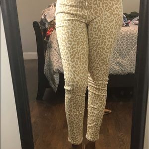 J.Crew Cheetah Print Jean